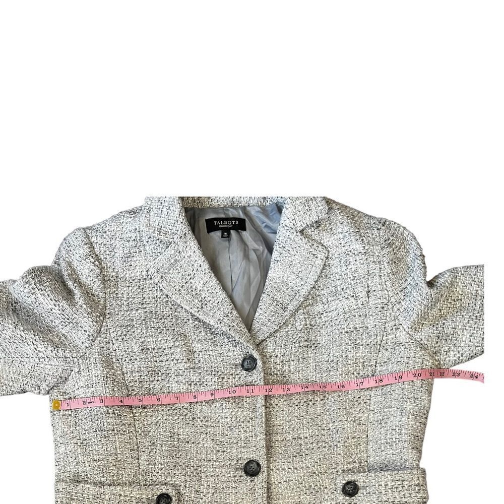 Talbots Classic 2 Button Blazer Jacket - image 6